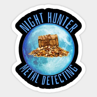 Metal detecting t-shirts designs Sticker